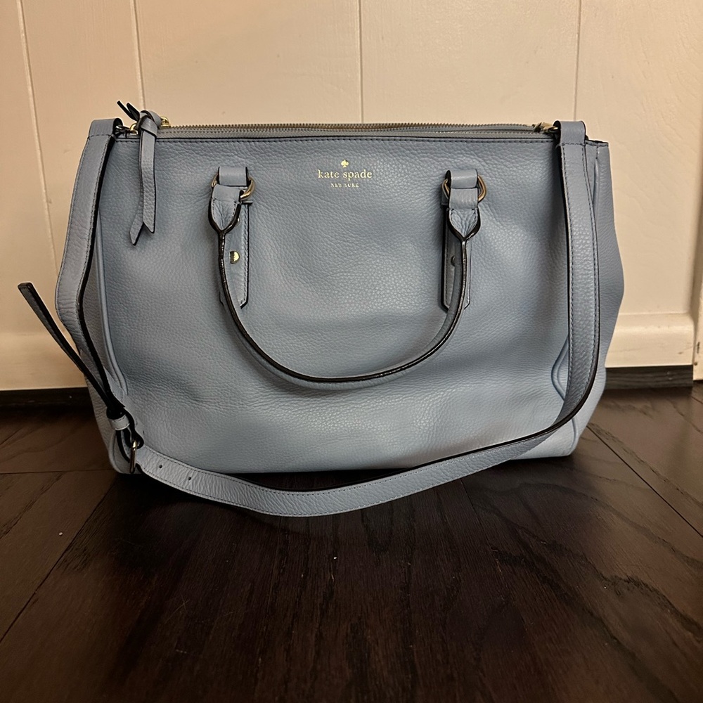 Kate Spade Light Blue Satchel